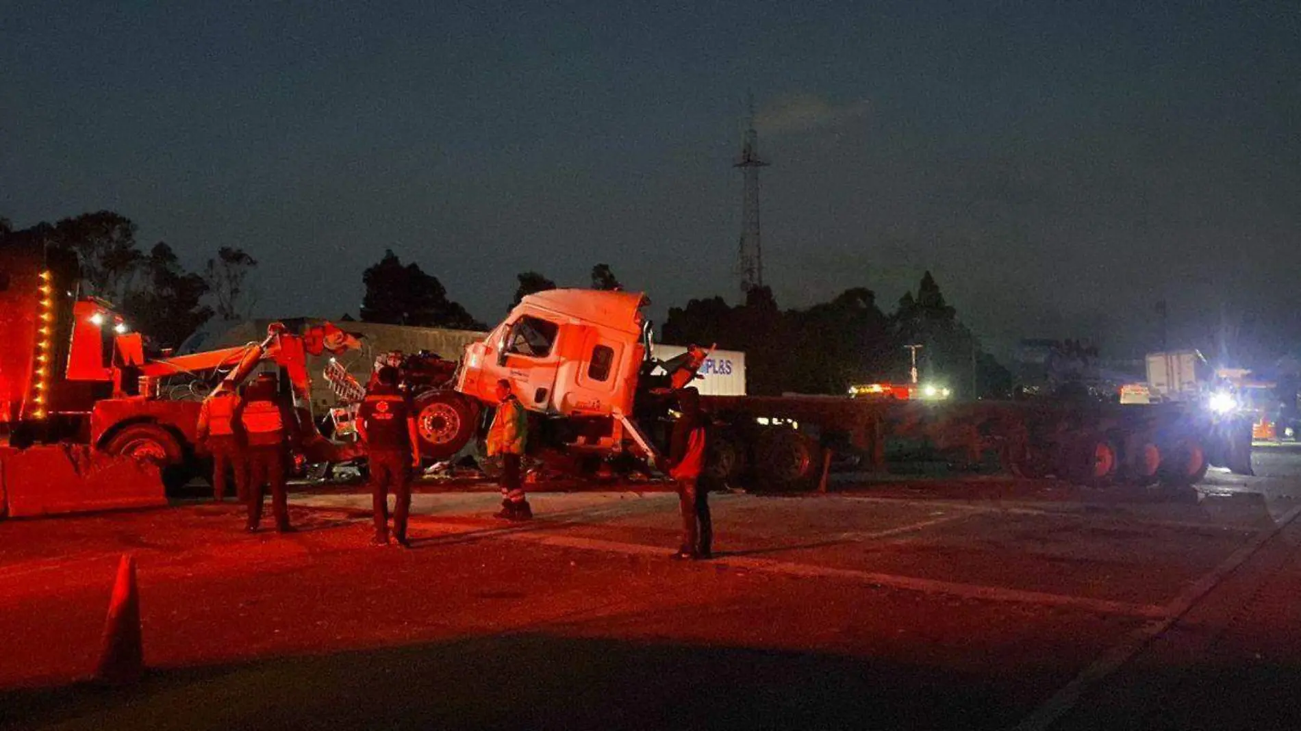 Accidente en la autopista México-Puebla deja un muerto y cierre en la vialidad (1)